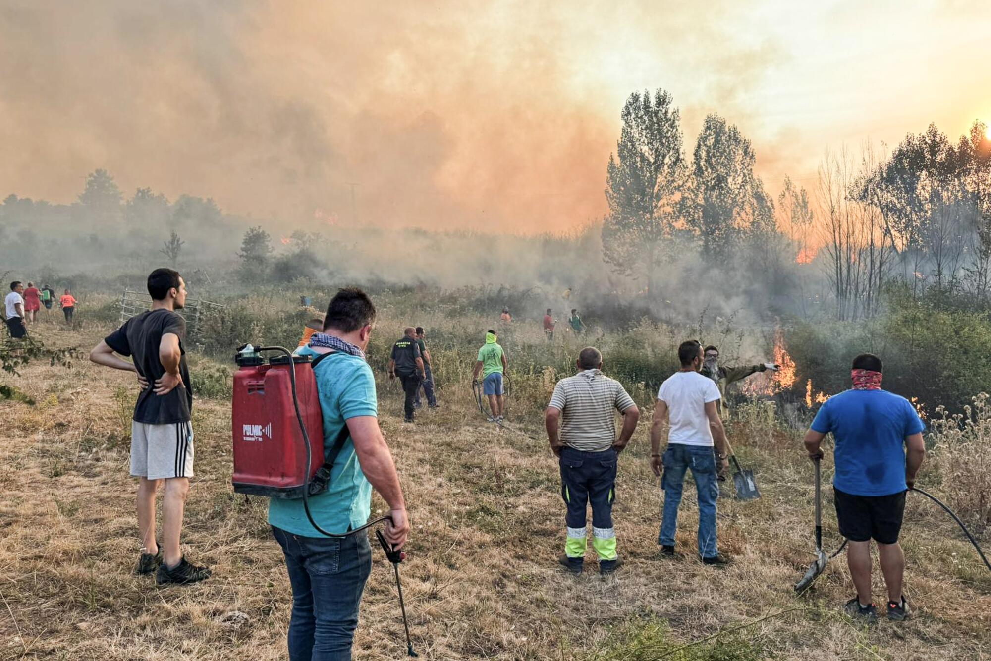 Voluntarios incendios